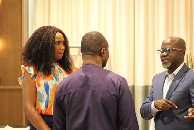 You in Bloom Network launch event guests at round tables